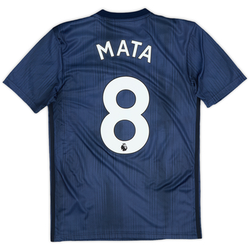 2018-19 Manchester United Maillot Third Mata #8 - 9/10 - (XS)