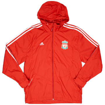 2009-10 Liverpool adidas Veste de pluie à capuche - 6/10 - (L)