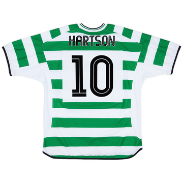 2001-03 Celtic Maillot Domicile Hartson #10 (XL)