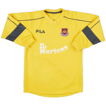 2001-03 West Ham Maillot de gardien - 7/10 - (Taille M Garçon)