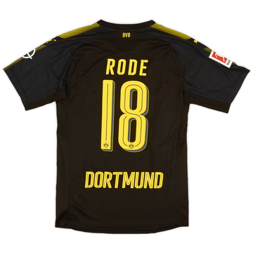 2017-18 Borussia Dortmund Maillot extérieur authentique Rode #18 - 10/10 - (M)