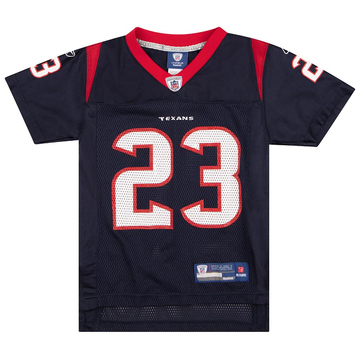 2009-11 Houston Texans Foster #23 Reebok Maillot On Field (Domicile) Y
