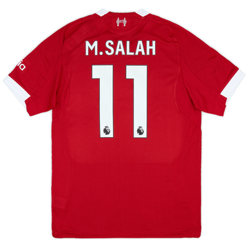 2025-26 Liverpool Maillot domicile authentique M.Salah #11
