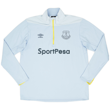 2018-19 Everton Umbro Haut d'entraînement 1/4 Zip - 9/10 - (XL)