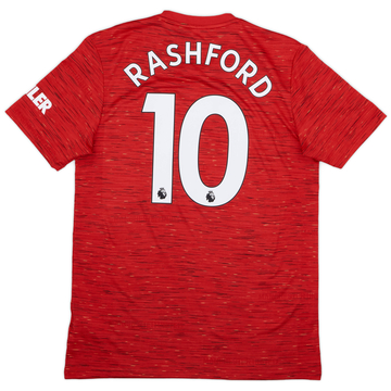 2020-21 Manchester United Maillot domicile Rashford #10 - 9/10 - (M)