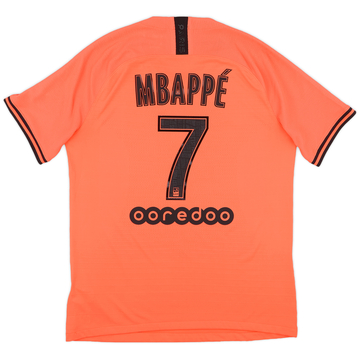 2019-20 Paris Saint-Germain Maillot extérieur authentique Mbappe #7 - 9/10 - (L)