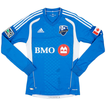2012 Montreal Impact Maillot Authentique Domicile L/S - 9/10 - (S)