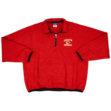 1990s Kansas City Chiefs Champion Veste polaire - 8/10 - (XL)