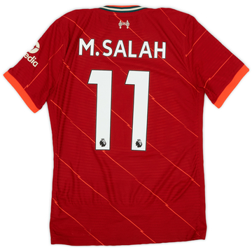 2021-22 Liverpool Maillot Domicile Authentique M.Salah #11 - 9/10 - (S)