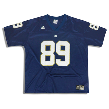 2010s Notre Dame Fighting Irish #89 adidas Maillot (Domicile) XL