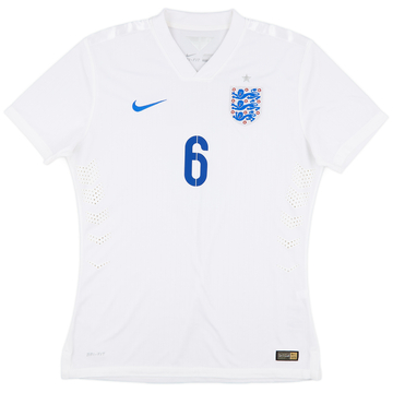 2014-15 England Maillot domicile version joueur #6 - 8/10 - (L)