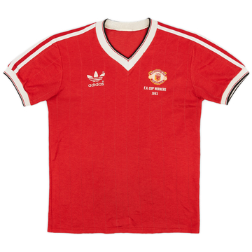 1983 Manchester United 'FA Cup Winners' Maillot domicile - 6/10 - (S)