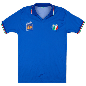 1986-91 Italie Maillot domicile 8/10 (L)
