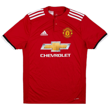 2017-18 Manchester United Maillot domicile - 8/10 - (XL.Boys)