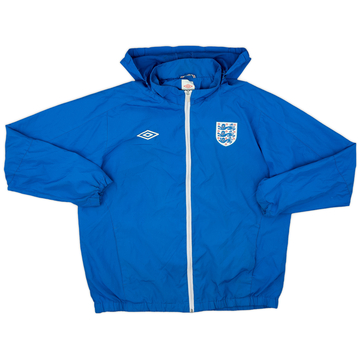 2010-11 England Umbro Veste de pluie à capuche - 7/10 - (L)