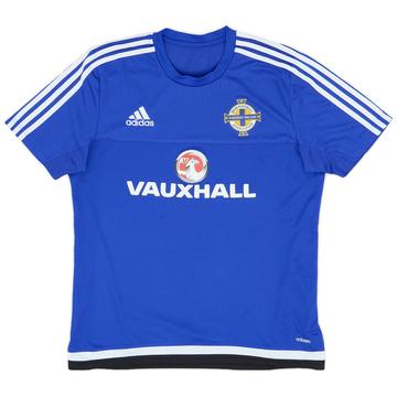 2016-18 Northern Ireland adidas Maillot d'entraînement - 9/10 - (M)