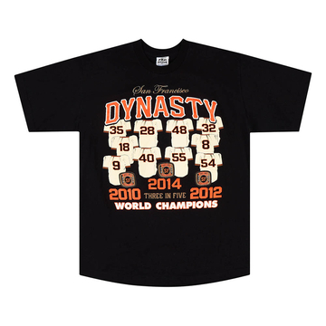 2014 San Francisco Giants Champions des World Series T-shirt graphique XL