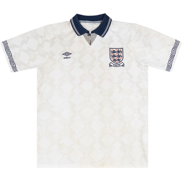 Maillot domicile 1992 England U-18 version match #12 (Butt)