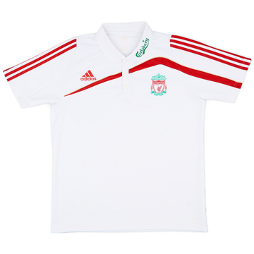 2009-10 Liverpool adidas Polo - 8/10 - (XL)