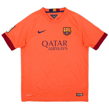2014-15 Barcelona Maillot extérieur - 9/10 - (XL Garçon)