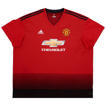 2018-19 Manchester United Maillot domicile - 6/10 - (3XL)