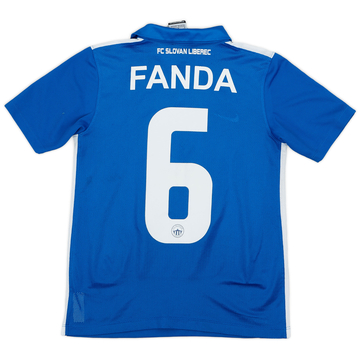 2015-17 Maillot domicile Slovan Liberec Fanda #6 - 6/10 - (M.Boys)