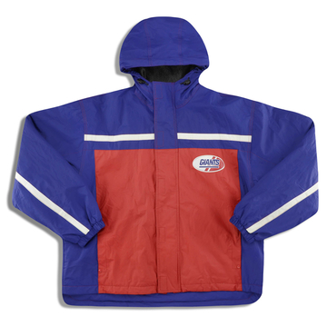 1990s New York Giants NFL Veste de pluie Jour de match XL