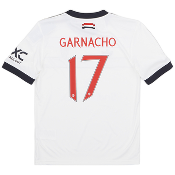 2024-25 Manchester United Maillot Third Garnacho #17 Enfant