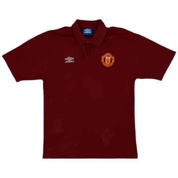 1996-97 Manchester United Umbro Polo 8/10 (L)