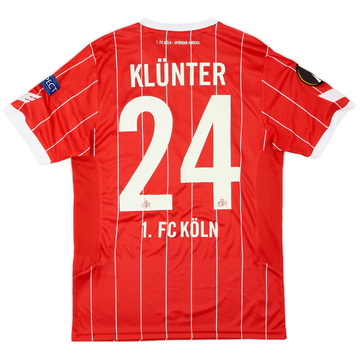 2017-18 FC Koln Maillot Domicile Européen Klunter #24 (S)