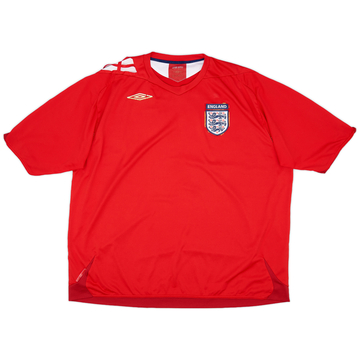 2006-08 England Maillot extérieur - 5/10 - (XL)