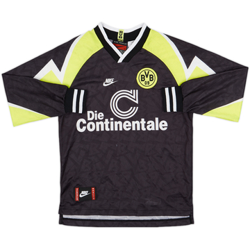 1995-96 Borussia Dortmund Maillot extérieur manches longues - 7/10 - (M.Boys)