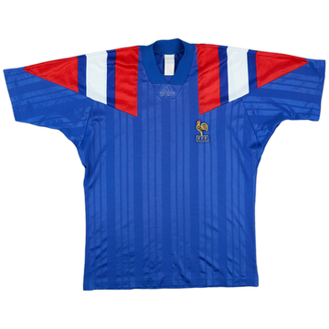 1992-94 France Maillot Domicile - 5/10 - (L/XL)
