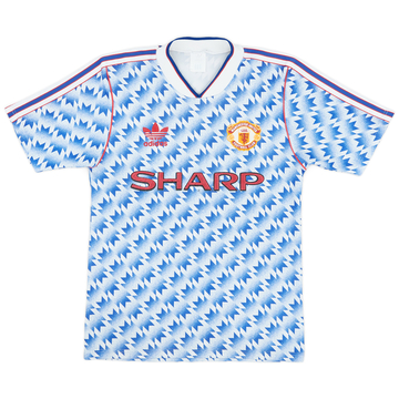 1990-92 Manchester United Maillot Extérieur - 8/10 - (S)