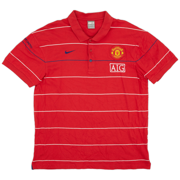2008-09 Manchester United Nike Polo - 5/10 - (XXL)
