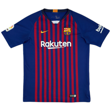 2018-19 Barcelona Maillot domicile - 6/10 - (XL.Boys)