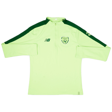 2018-19 Ireland New Balance Haut d'entraînement 1/4 de zip - 7/10 - (M)