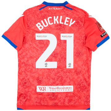 2022-23 Blackburn Maillot third FA Cup de match Buckley #21