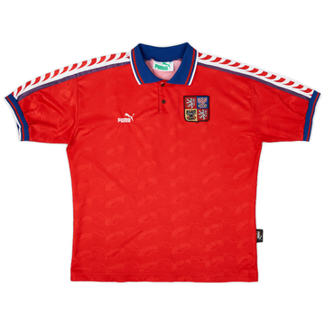 1996-98 Czech Republic Maillot Domicile - 7/10 - (XL)