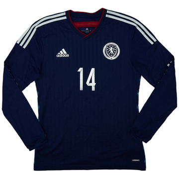 Maillot domicile ML Scotland version joueur 2014-15 #14 - 9/10 - (M)