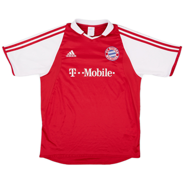 2003-04 Bayern Munich Maillot Domicile - 8/10 - (XL.Boys)
