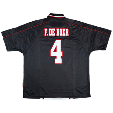 1998-99 Ajax Maillot extérieur F.De Boer #4 - 9/10 - (XXL)