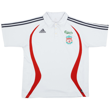 2006-07 Liverpool adidas Polo - 6/10 - (XL)