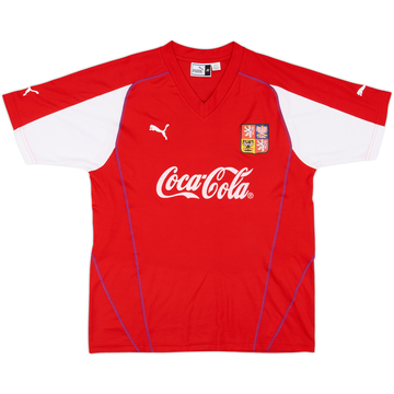 2004-05 Czech Republic Maillot Domicile Basique - 10/10 - (XL)