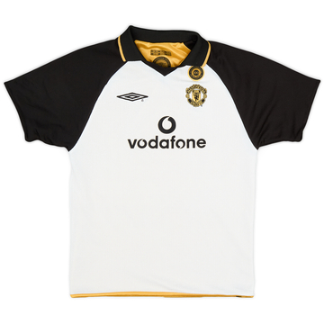 Maillot Manchester United Centenaire Extérieur/Troisième 2001-02 - 8/10 - (6-7 ans)