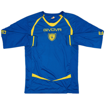 2009-10 Chievo Verona Givova Maillot d'entraînement manches longues - état 8/10 - (L)
