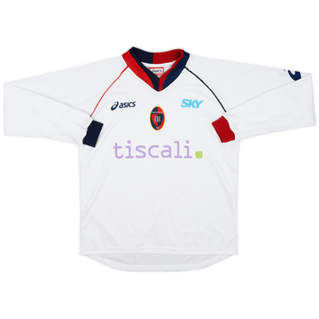 2006-07 Cagliari Maillot basique extérieur manches longues - 9/10 - (S)