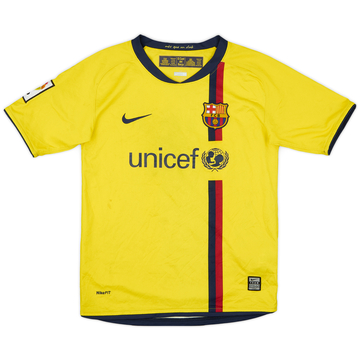2008-10 Barcelona Maillot extérieur - 7/10 - (M Garçon)