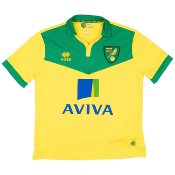 2014-15 Maillot Domicile Norwich - 9/10 - (S)