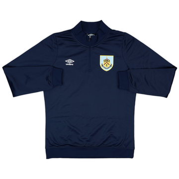 2019-20 Burnley Umbro Haut d'entraînement 1/4 Zip - 9/10 - (S)